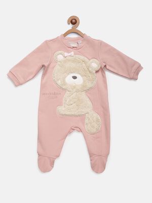 Fleece Babysuit-Front Opening
